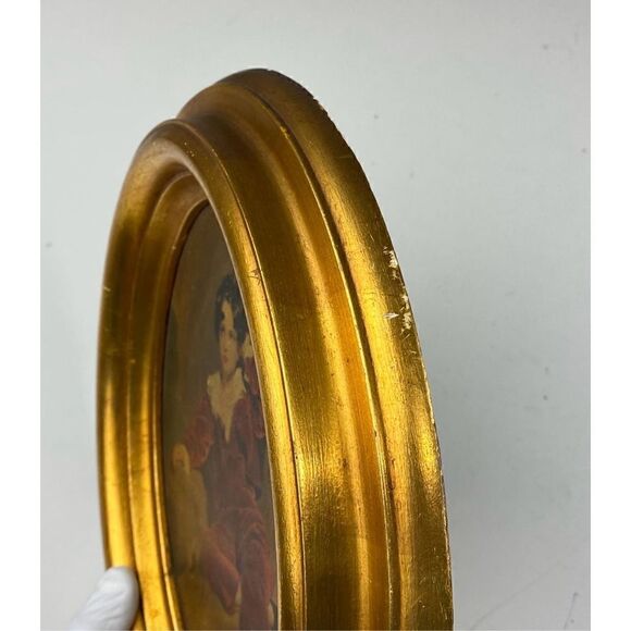 Antique Master Lambton The Red Boy Sir Thomas Lawrence Framed Print on Board G15 - Picture 6 of 9